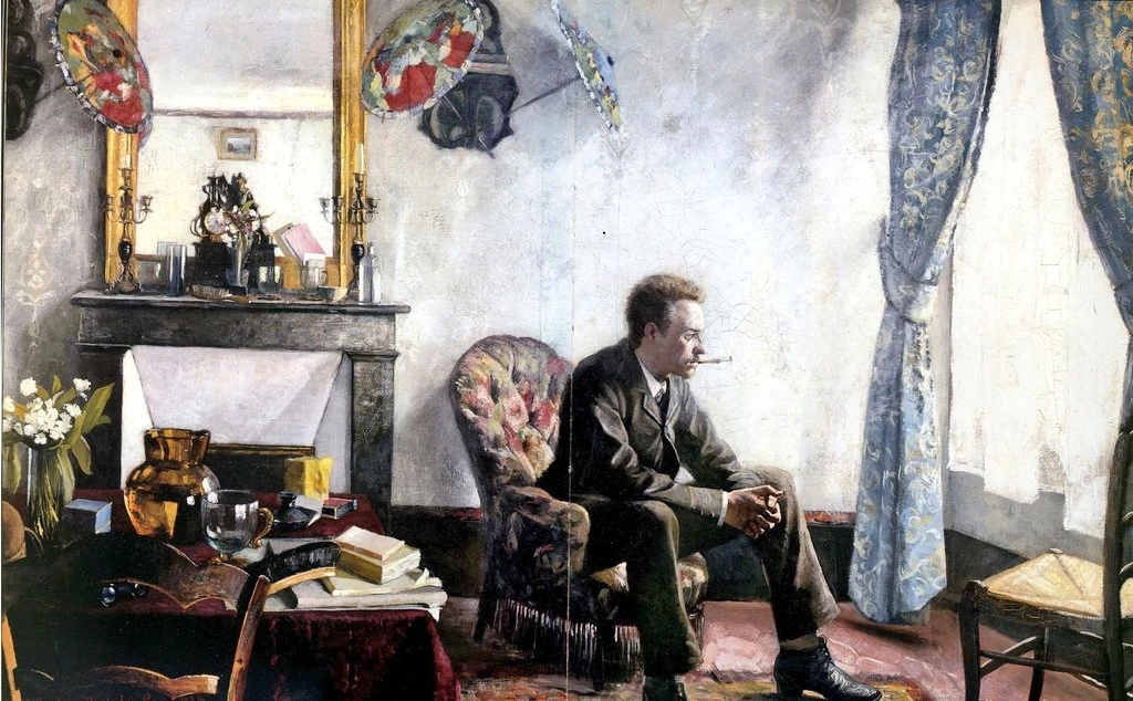 Autoritratto a Parigi, 1884 - The National Museum, Oslo
